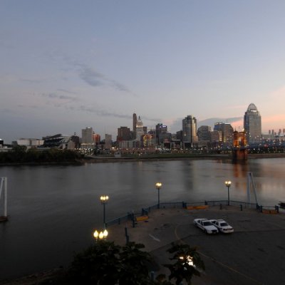 Cincinnati Skyline at Sunrise II