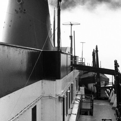 Aboard the Midland II, Lake Michigan