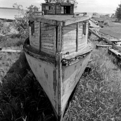 Fishing Boat Graveyard, Bayfield, WI