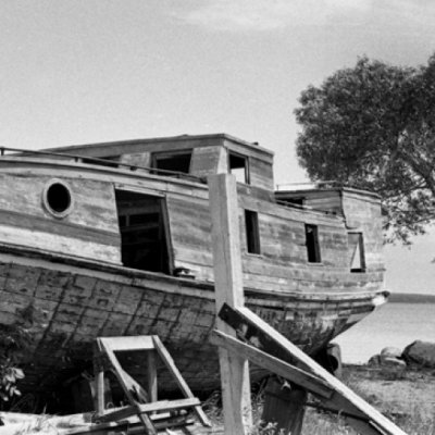 Fishing Boat Graveyard, Bayfield, WI