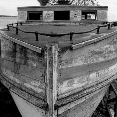 Fishing Boat Graveyard, Bayfield, WI