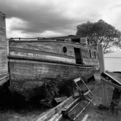 Fishing Boat Graveyard, Bayfield, WI