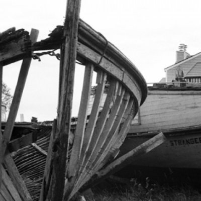 Fishing Boat Graveyard, Bayfield, WI