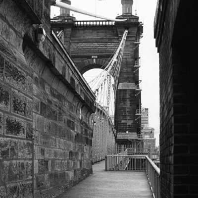 Suspension Bridge, Cincinnati, Ohio