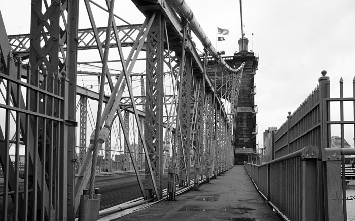 Suspension Bridge, Cincinnati, Ohio