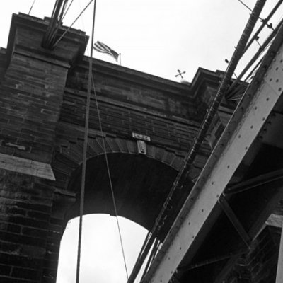 Suspension Bridge, Cincinnati, Ohio