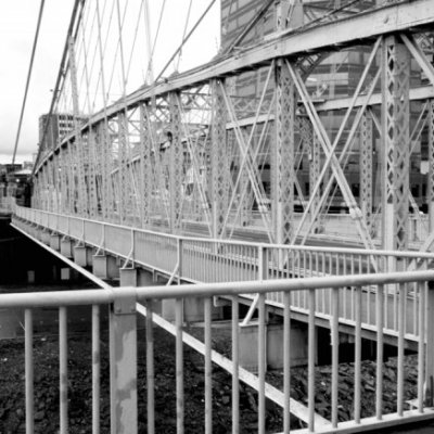 Suspension Bridge, Cincinnati, Ohio