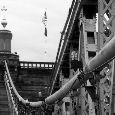 Suspension Bridge, Cincinnati, Ohio